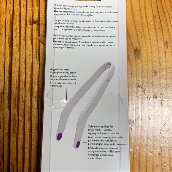 New! 5 pc Wilton Dipping Tools/ Scoop/ Tongs - Picture 6 of 8
